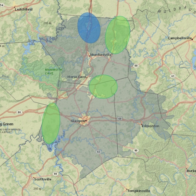 ROW and Line Inspection Map 